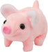 Hopearl Walking Piggy Pet Interactive Crawling Piglet, Electronic Plush Toy for Toddlers, Pink 8''