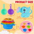BeneFine Set Bath Toy for Kids Toddlers Baby Bath Toys Fun Educational Floating Bathtub Playtime Accessories Gift Bath