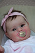 20 Inches TERABITHIA So Truly Rooted Hair Sweet Smile Lifelike Reborn Baby Doll Crafted in Full Body Silicone Vinyl