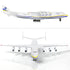 225 1/400 AN-225 225 Antonov Model Airplane Diecast Airplanes Mriya Aircraft Model with Stand an Cargo Plane Models Kit