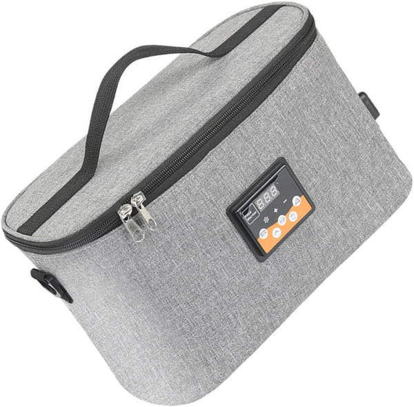 Luxshiny Car Bottle Warmer Portable Milk Warmer Bag Breastmilk Warming Tote Rechargeable