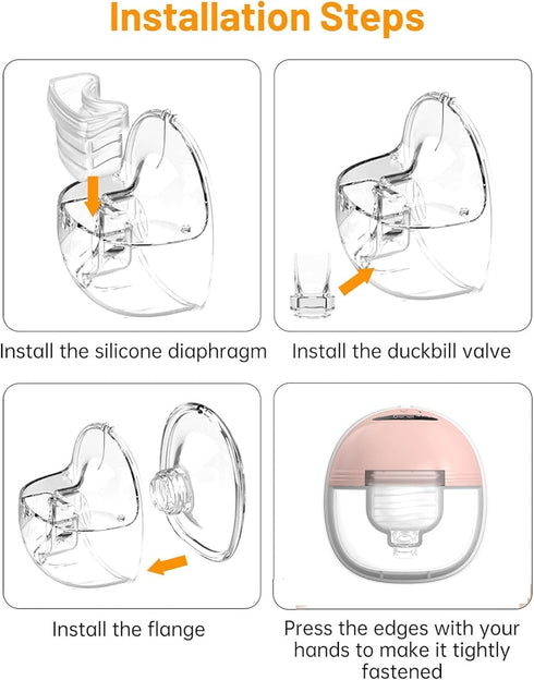 KANGQL Rubber Membrane, Silicone Accessory Essential Silicone Membrane/Duckbill Valves Convenient Improve Your Nursing