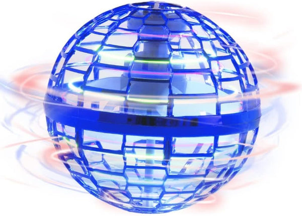 Flying Orb Ball Toy 2023, Cosmic Globe Boomerang Hover Orb Ball, Galactic Fidget Spinner, Blue Kids Toys for Ages 6-12