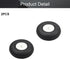 Fielect 3 inch RC Model Airplane Super Light Sponge Tire and Wheel Sets for RC Car, 2 Pcs