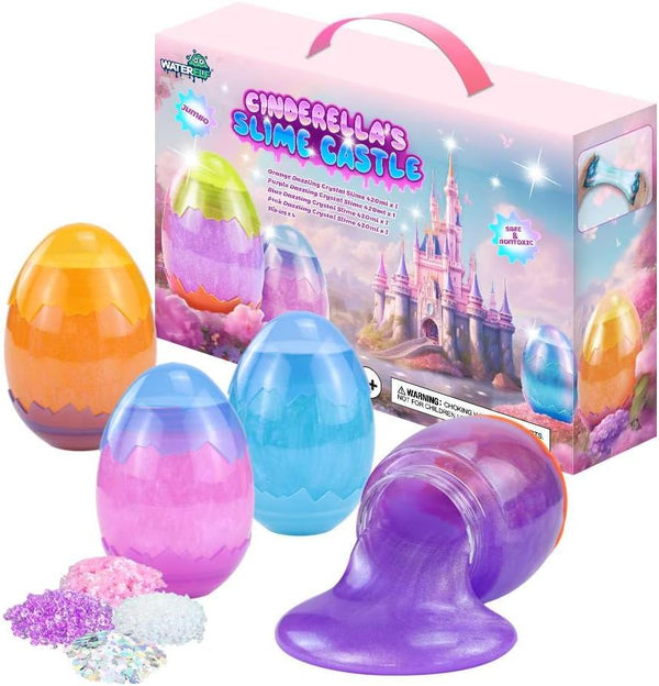 WATERELF Easter Eggs Slime Kit for Kids, Easter Basket Stuffers DIY Slime