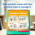 Emotion Flipbook for Kids: Manage Your Feelings Better with Feelings Builder - Great for Home, School & Therapy