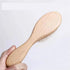 POLICK 2pcs Baby Care Hair Brush Beech Soft Wool Wood Comb Newborn Massager Comb Baby Shower and Gift Baby Sleeping