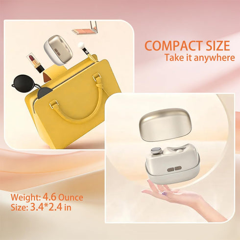 VOYISA Trimmer 2-in-1 2-Speed Electric Nail Clipper for Baby, Seniors, Kids, Automatic Finger Nail Cutter Machine