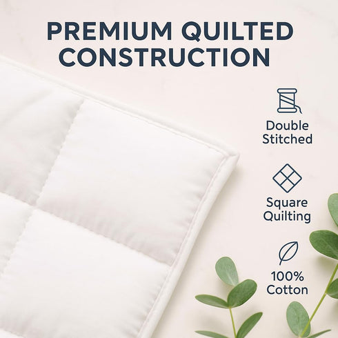 100% 200 Count (37 52) CIRCLESHOME Warm Crib Comforter - Soft, Comfortable, and Breatheable Cotton Comforter