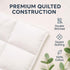 100% 200 Count (37 52) CIRCLESHOME Warm Crib Comforter - Soft, Comfortable, and Breatheable Cotton Comforter