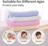 Set 3 Pack 9 100% Packaging 9x9 L'Ange Baby Washcloths and Burp Cloths - of Layer Cotton Muslin for Sensitive Skin