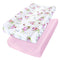 2 Pack Changing Pad Cover for Girls, Soft Diaper Change Table Sheets, Fit 32"x16" Contoured Pad, Floral