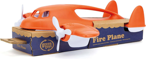 Green Toys Fire Plane, Pretend Play Bath Toy Vehicle, No BPA, Dishwasher Safe, Recycled Plastic, Made in USA