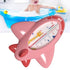 Cute Pink Airplane Baby Bath Thermometer for Safe Infant Baths