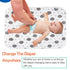 Baby Diaper Changing Pad, 21 5/8" x 31.5" Waterproof Liners, Reusable Soft and Absorbent Portable Mat