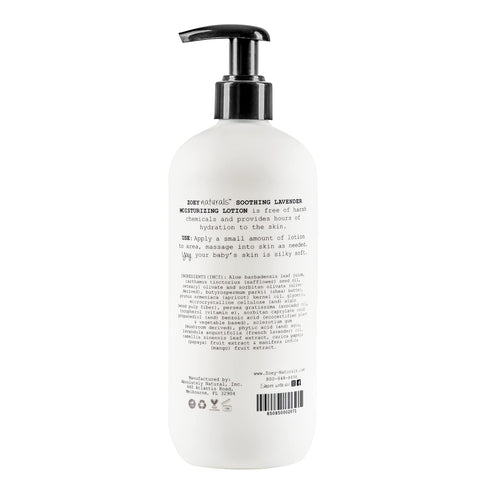 17 oz Zoey Naturals Lavender Moisturizing Lotion for Babies Hypoallergenic, Gentle & Natural for Kids with Sensitive