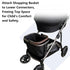 Generic 2 Pack Basket Adapter for Stroller - Compatible with Cybex Gazelle S, Converts Lower Frame to Shopping Basket