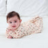 2 Pack 2 Transitional Baby Swaddling Sacks with Arms Up Length Sleeves & Mitten Cuffs, Sleeping Sack Bag Ways Zipper