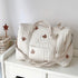 RSENFREMIOR Mommy,Bear Diaper bag Tote,Large Hospital Bag for Baby Stroller Storage Bag
