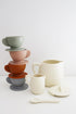 Set 12 Set Marlowe & Co Silicone Tea Play for Children, Piece Dishwasher Safe Tea Gift for Toddlers (Cream Multi Mix)