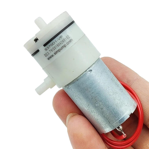 BNCZDOJO DC 3V 3.7V Small 370 Motor Air Oxygen Pump Vacuum Negative Pressure