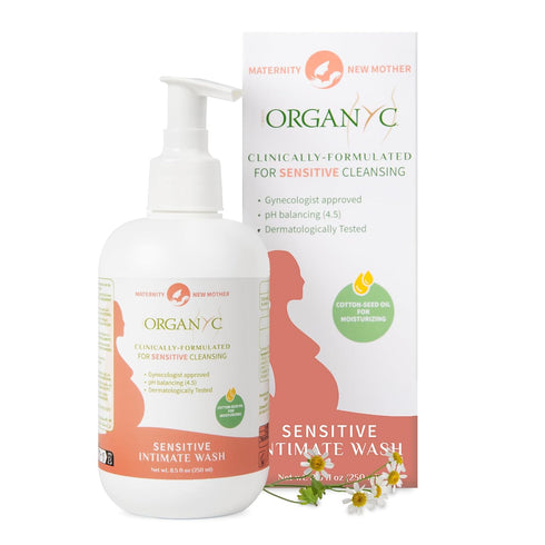 Maternity Bundle: Organyc Baby Shampoo & Body Wash with Feminine Wash