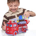 3-5+ ArtCreativity Fire Truck Toy Bubble Machine for Kids, Bubble Blower Toy Truck for Toddlers with Lights, Siren