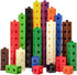 edxeducation Linking Cubes, Set of 100, Connecting and Counting Snap Blocks for Early Math
