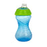 Nuby Clik-It Soft Spout No-Spill Easy Grip Sippy Cup for Boys - 10 Oz (3-Pack) - 6+ Months