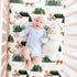4 Pack N Play Sheets Woodland Forest Animals, Fitted Baby Sheets for Standard Pack and Plays and Mini Cribs