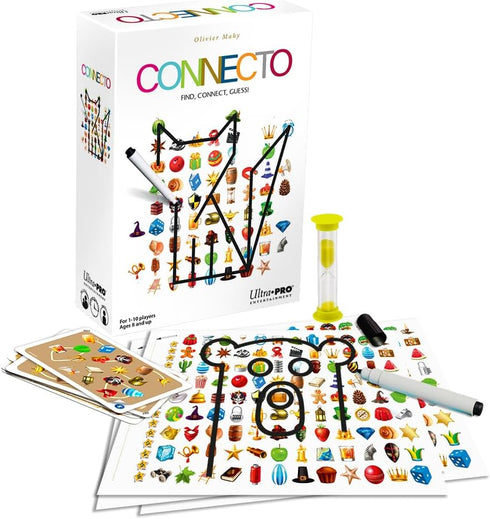 Connecto - Find, Connect, Guess! - Fast-Paced Drawing Game for The Whole Family with 4 Ways to Play