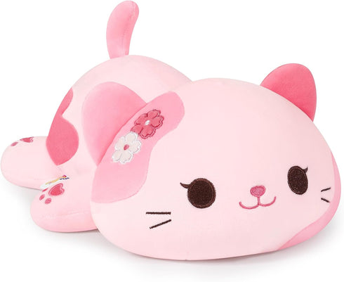 Onsoyours Original Sakura Cat Plush Cute 13 inch Kitten Stuffed Animal Soft