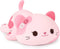 Onsoyours Original Sakura Cat Plush Cute Kitten Stuffed Animal Soft Little Pink