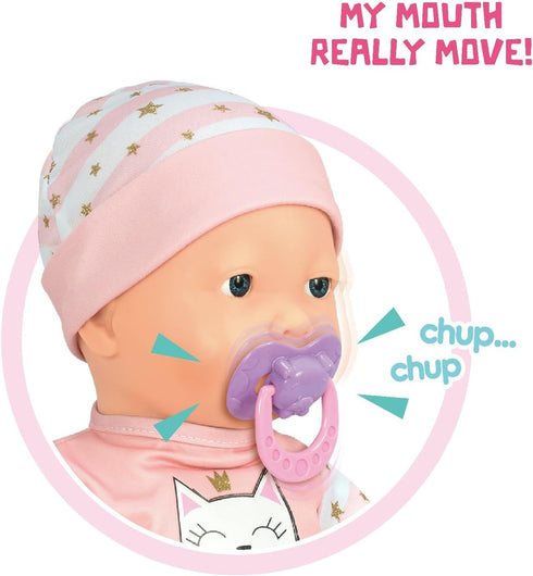 Dolls,16 Inches 3+ Mother Love Interactive Baby Dolls with Realistic Sounds and Movements,Talking and Crying Baby Doll