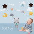 TuiVeSafu Baby Musical Crib Mobile with Hanging Rotating Toys,Infant Bed Decoration for Newborn Boys and Girls