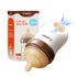 Thyseed Anti-Colic Glass Baby Bottle for Breastfed Infants, Paced Feeding, Breast-Like Newborn