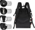 Hsnar Backpack Fruit Strawberry Heart Waterproof Diaper Bag Large Capacity Baby Bag with Stroller Straps, Multi-Pocket