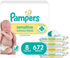 Pampers Baby Wipes, Sensitive, Water Based Wipe, Clinically Proven, Hypoallergenic, and Unscented