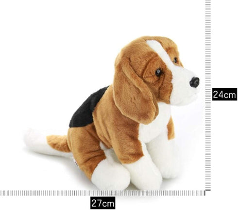 10" Beagle Stuffed Animal,Realistic Stuffed Animal Dog