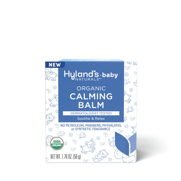 Hyland's Baby Organic Calming Balm, Soothe and Relax, With Organic Lavender, Eucalyptus,
