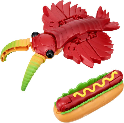 Transforming Unitrobo Anomalocaris Hot Dog Toy