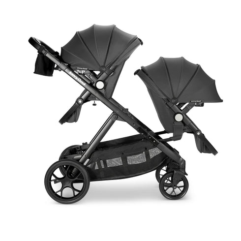Joovy Qool Front Adapters in Classic Black