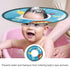 Baby BathSafe Shampoo Shower Cap, Bathing Tub Head Hair Rinser Protection for Toddler and Kids (Blue)