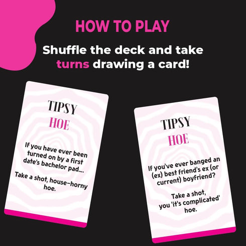 Girl's Night Game - Ladies Night Party Game for Bachelorette Parties and Bridal Showers - Drinking Games