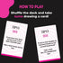 Girl's Night Game - Ladies Night Party Game for Bachelorette Parties and Bridal Showers - Drinking Games
