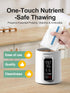 2-Minute MOMYEASY Fast Baby Bottle Warmer - Steam Heating for Breastmilk & Formula, Fits All Bottles, Precise Temp