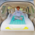 KINMAC Inflatable Toddler Travel Bed- Portable Travel Toddler Air Bed for Kids Camping Air Mattress Racecar Toddler Bed