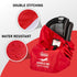 33 18 18 KiddiGo Car Seat Travel Bag for Airplane, Red, H x W x D, Fits Most Standard Convertible, Booster & Infant Car