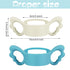 3 Pack Baby Bottle Handles Silicone Wide Neck Feeding Handle Easy Grip Lightweight Bottle Handle Small Hand Gripping