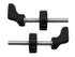 M10 (10mm) Quarter Round Spindle Rod Adapter, 2 Pack for Pressure Mounted Baby and Pet Safety Gates